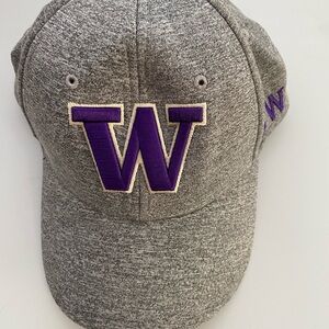 Gray and Purple UW Huskies Men’s  Cap-OS size